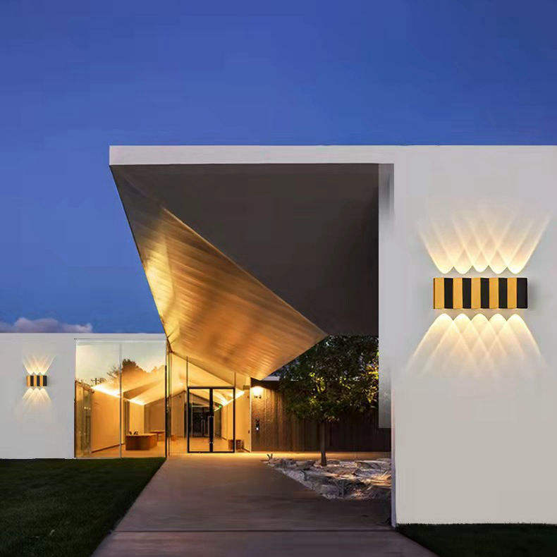 NOVITÀ Lampada da parete a LED moderna per esterno impermeabile Lampada da parete a LED Applique da esterno per applique da parete per applique da esterno per scale domestiche