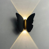 estate Lampada da parete per esterni a forma di farfalla di vendita calda IP65 applique da parete impermeabile per la luce della staffa del corridoio della decorazione del giardino