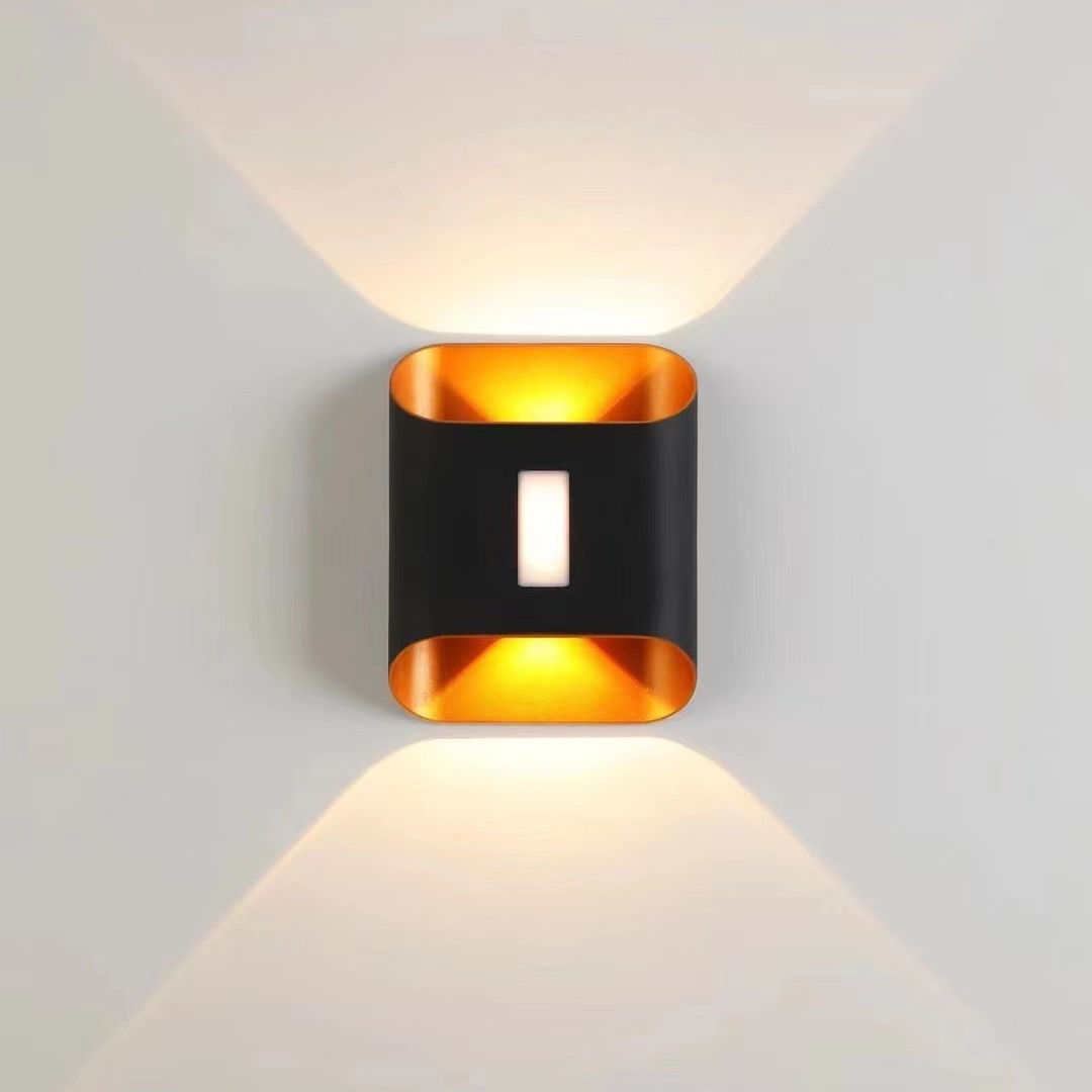 Lampada da parete IP65 Impermeabile per esterni 6W / 10W Applique da parete a LED Camera da letto per interni Illuminazione decorativa Portico Luci da giardino Lampade da parete Cena