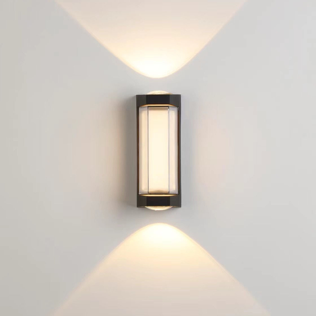 2023 moderna applique da parete a LED impermeabile IP65 su giù 10W illuminazione per esterni casa hotel negozio corridoio portico applique da parete AC 220V 110V