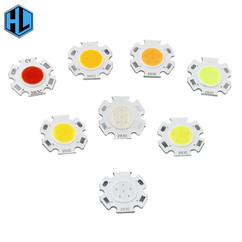 Chip COB Plum Blossom bianco caldo/bianco freddo/rosso/verde/blu/giallo/viola