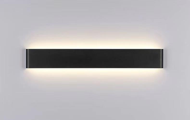 6W 12W 14W Lampada da parete lunga lampada a led su e giù luce applique da parete per interni applique da parete a LED a tre temperature di colore