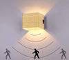 5W Sensore di movimento Led Night Light Lampada da parete ricaricabile per interni lampada da comodino usb lampada da comodino con porta usb lampada da comodino con lampade da comodino usb con 