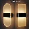 Lampada da parete in acrilico 6W Lampada da parete per interni Lampada da parete in acrilico Led Rgb con BOM / Servizio one-stop Lampada da parete a LED Marchio laser personalizzato Lampada acrilica personalizzata Merci