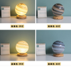 Pianeta lampada di vetro luna Pianeta lampada decorazione camera da letto comodino luce notturna Regalo di compleanno creativo lampada da tavolo a pagamento lampada da tavolo
