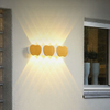 Nuovo Corridoio Scale Illuminazione Lampada da parete a LED Esterna impermeabile IP65 Su e giù Applique da parete Luce acrilica Luci da giardino 220V