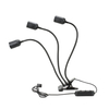 Lampadina a clip a LED transfrontaliera Portalampada a testa singola a doppia testa Portalampada a tre teste E27 Portalampada universale con clip
