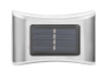 Lampada solare 6LED IP65 Lampada da esterno impermeabile Lampada da parete per cortile per la decorazione della villa da giardino