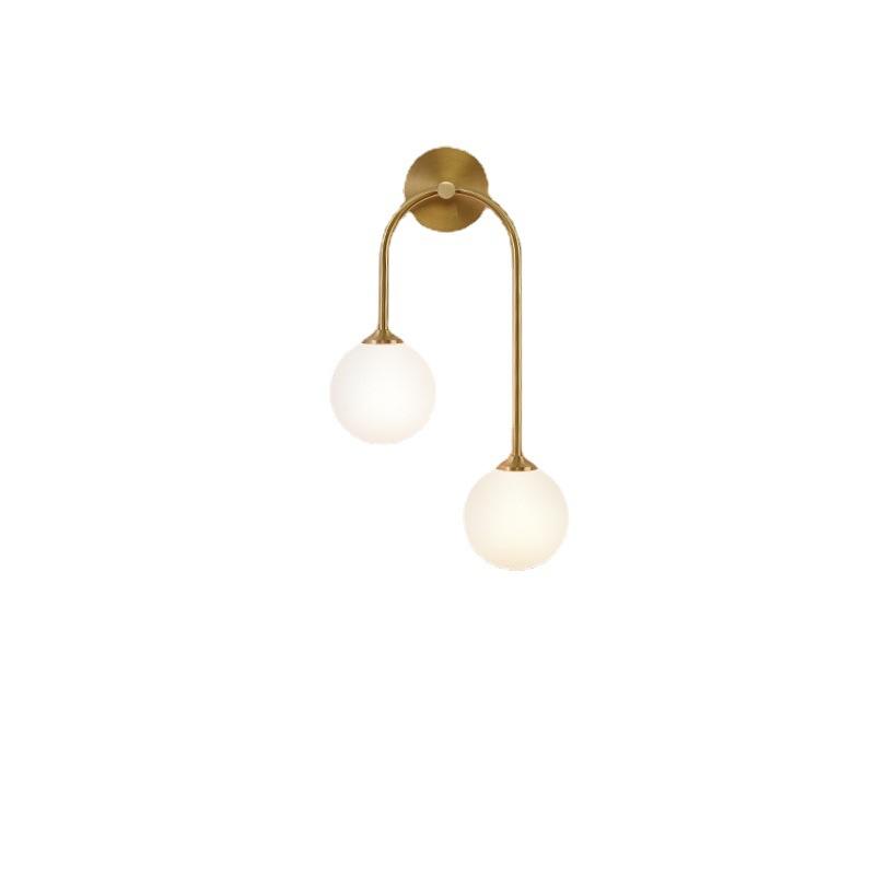 Nordic Modern 8W Lampada da parete Impermeabile Ip65 Led Alluminio Outdoor up Down Applique da parete per Garden Hotel Luminoso Corpo in vetro bianco