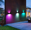 Lampada solare a luce solare impermeabile a luce solare per esterni per giardino Street Landscape Balcone Decor Lampada da parete solare per esterni