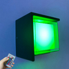 parete a led per esterni IP65 Tuya graffiti controllo APP intelligente oscuramento colorato lampada da parete per esterni impermeabile luce moderna per esterni