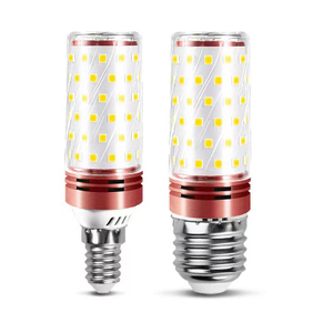 7W LED E14 E27 lampadina tricolore temperatura mais lampadina 12W 16W 18W lampadina lampadario per applique da parete per interni