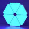 RGB Gaming Atmosphere Light Pickup Sound-Controlled Honeycomb Quantum Table Room Decoration Background Wall Light USB APP WIFI