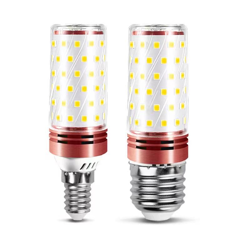 Lampadina 7W LED E14 E27 lampadina tricolore mais temperatura 12W 16W 18W lampadina lampadario per luce interna