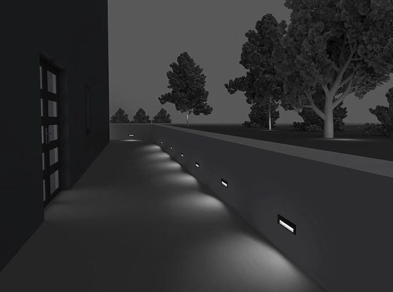 luci segnapasso luci segnapasso a led segnapassi per interni scaletta a LED per scale da giardino luci per gradini da interni luci a led per gradini luci per gradini a led per interni luci per gradini interni