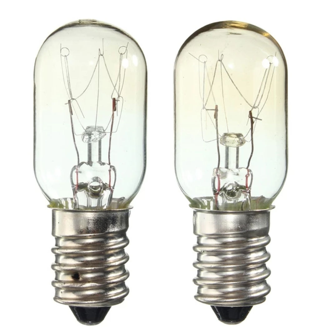 AC220 230V Lampadina Edison E14 SES 15W 25W Frigorifero Frigorifero Lampadina a filamento di tungsteno Lampadine Faretto a soffitto bianco caldo