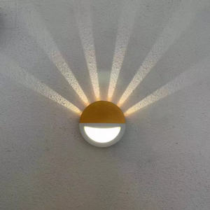 Lanterna da parete a led per esterni Lampada da parete per casa colonica di lusso nordica Applique da parete per esterni