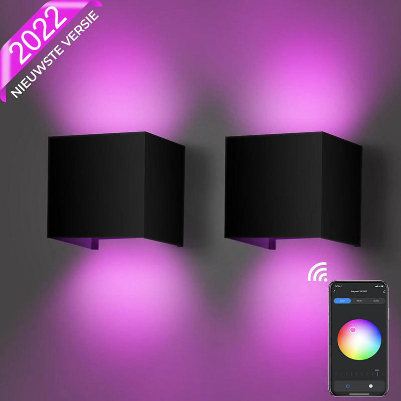 Tuya Smart Led Lamp WiFi Dimmerabile RGBW 9W APP Control Alexa Compatibile Outdoor Waterproof Google Home Downlight