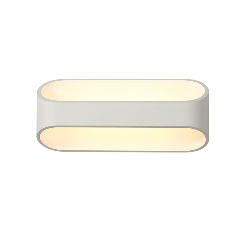 Nuova lampada da parete RGB in alluminio bianco 5W su e giù per interni Wandlamp colore fai da te con controller lampada da parete per interni lampada da parete RGB