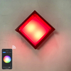 Dimmerabile applique da parete per interni app a led telecomando applique da parete per camera da letto moderna illuminazione Decor 5W lampada da parete in acrilico per soggiorno