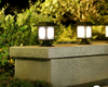 5LED lampada da cortile solare lampada da giardino lampada da giardino lampada solare da giardino traliccio per esterni decorazione della luce della stanza antica in stile americano 