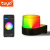 Lampade da parete a LED intelligenti 10W Outdoor Tuya Wifi Cube RGB App Dimmerabile Applique da giardino impermeabile Alexa Google Home Applique da parete in acrilico
