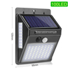 100 LED Solar Light Outdoor Solar Lamp PIR Motion Sensor Wall Light Impermeabile Solar Powered Sunlight per la decorazione del giardino