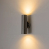 Applique da esterno a led impermeabile Up And Down in acciaio inossidabile con lampadina GU10