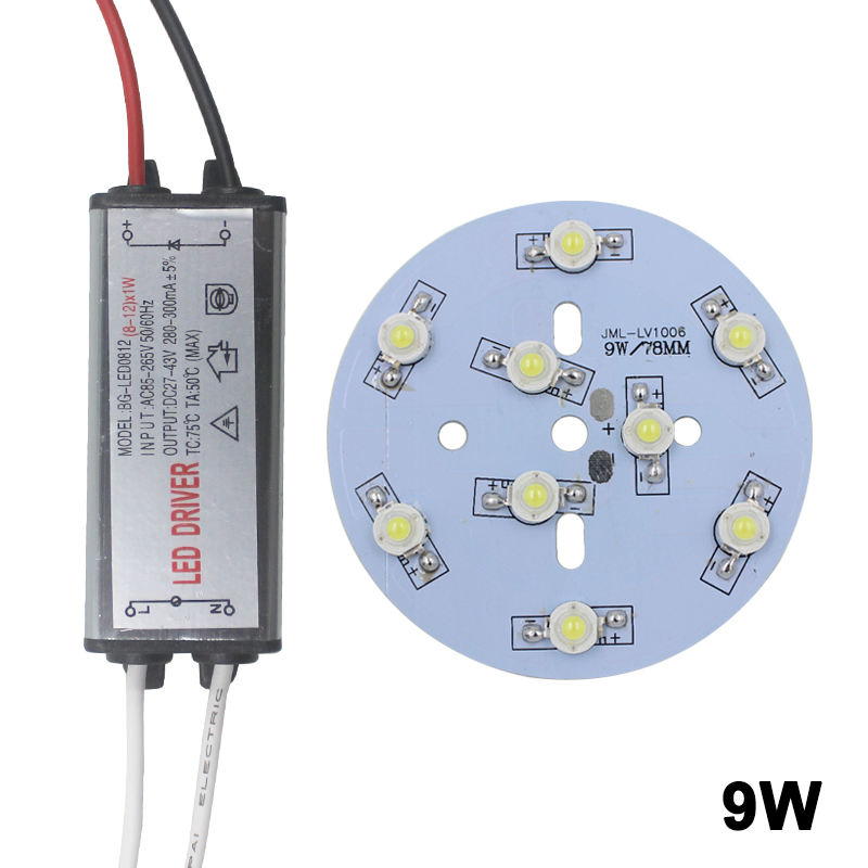 Lampadina ad alta potenza da 3 W con trasformatore di illuminazione del driver dell'adattatore del driver LED 280-300 mA