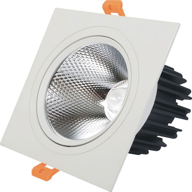 Le doppie teste hanno condotto il downlight 10W 14W 20W 24W Downlight incastonato della luce del punto del soffitto del LED del downlight LED