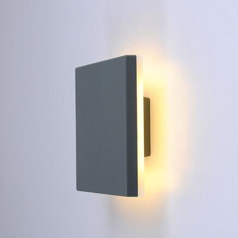 Impermeabile AC85-265V HA CONDOTTO LA Lampada Da Parete Circolare Rotonda Luna Applique Da Parete Apparecchi di Illuminazione Per Soggiorno Camera Da Letto Sala Studio Scala