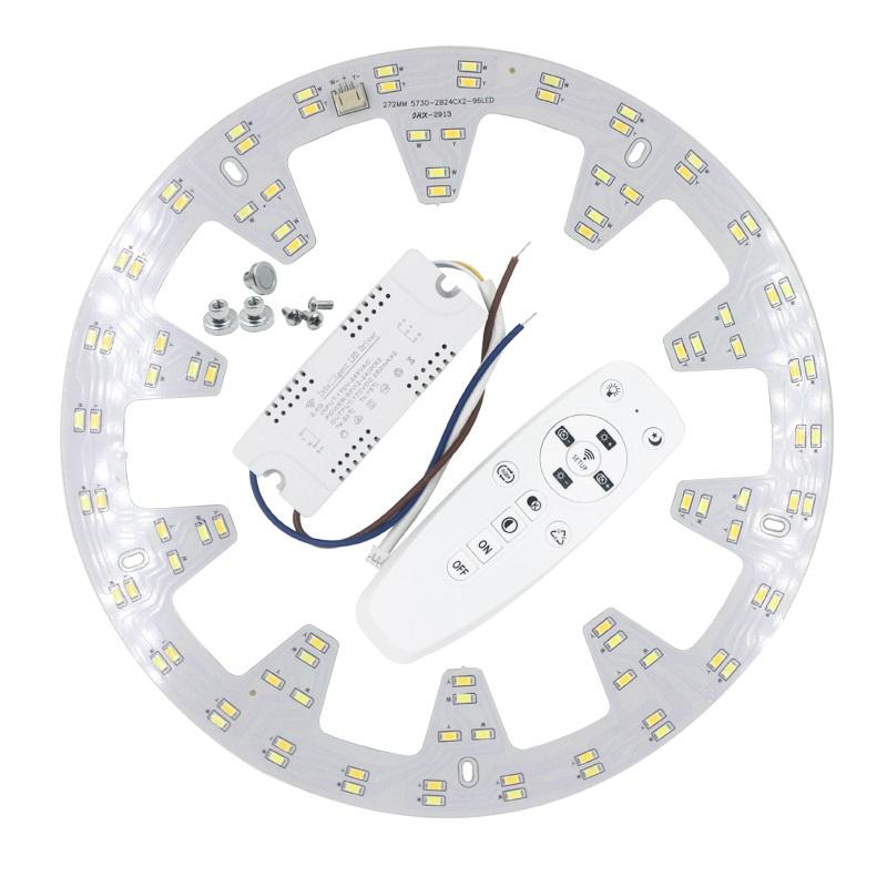 Smart 2.4G lampadario a soffitto LED 5730 SMD Chip sostituzione superficie sorgente luminosa con telecomando per cucina soggiorno