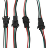 JST SM 3 Pin/testa Maschio a Femmina Spina/Connettore Rapido Cavo per Striscia LED RGB WS2812B