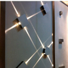 Lampada da parete a stella a croce a led quadrata di alta qualità da 4 W con luce da trucco per interni con prezzo di fabbrica
