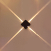 Lampada da parete a stella a croce a led quadrata di alta qualità da 4 W con luce da trucco per interni con prezzo di fabbrica