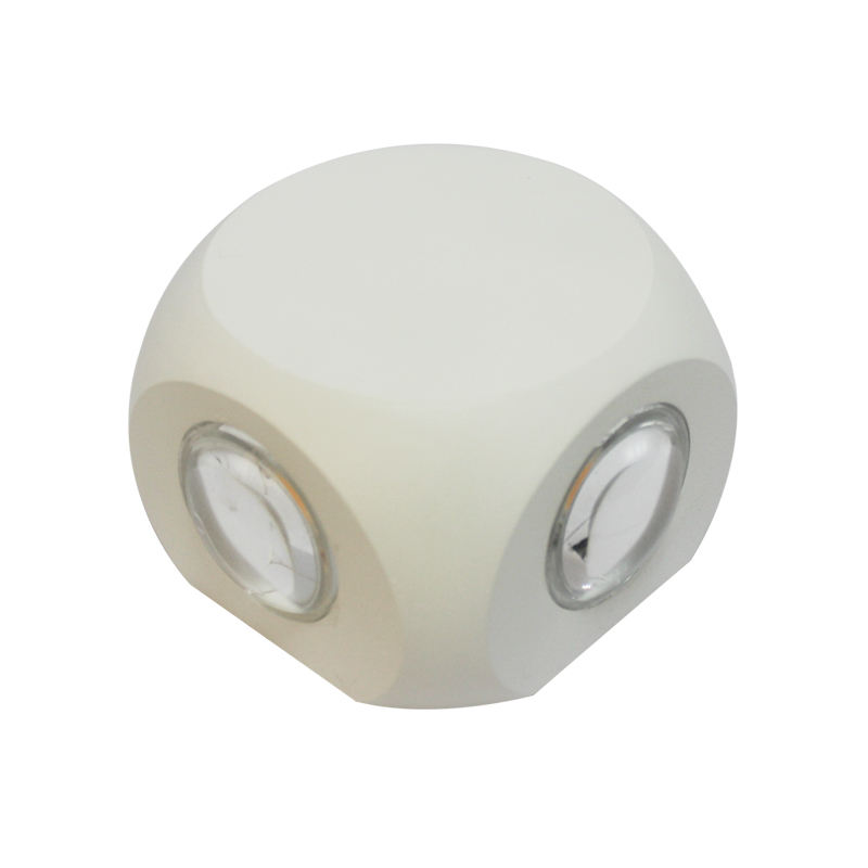 Moderna lampada da parete a LED da 4W impermeabile IP65 per esterni, illuminazione da giardino, lampada da comodino per interni