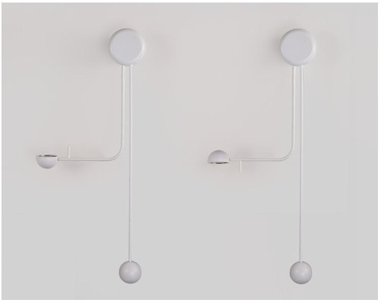 NEW art Dots applique da parete moderna lampada da parete per soggiorno a LED Apparecchi di illuminazione per corridoi creativi nordici Lampada da parete moderna bianca nera
