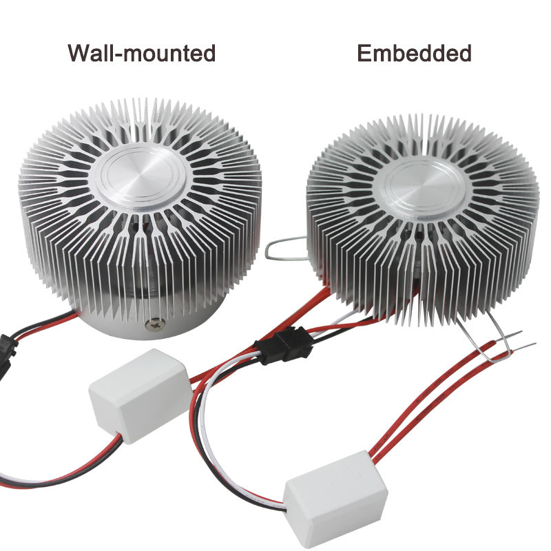 Moderna lampada da parete a LED da 3W Lampada da parete a LED in alluminio con illuminazione AC85-265V Apparecchio di design per interni per la decorazione dell'illuminazione a parete Bar