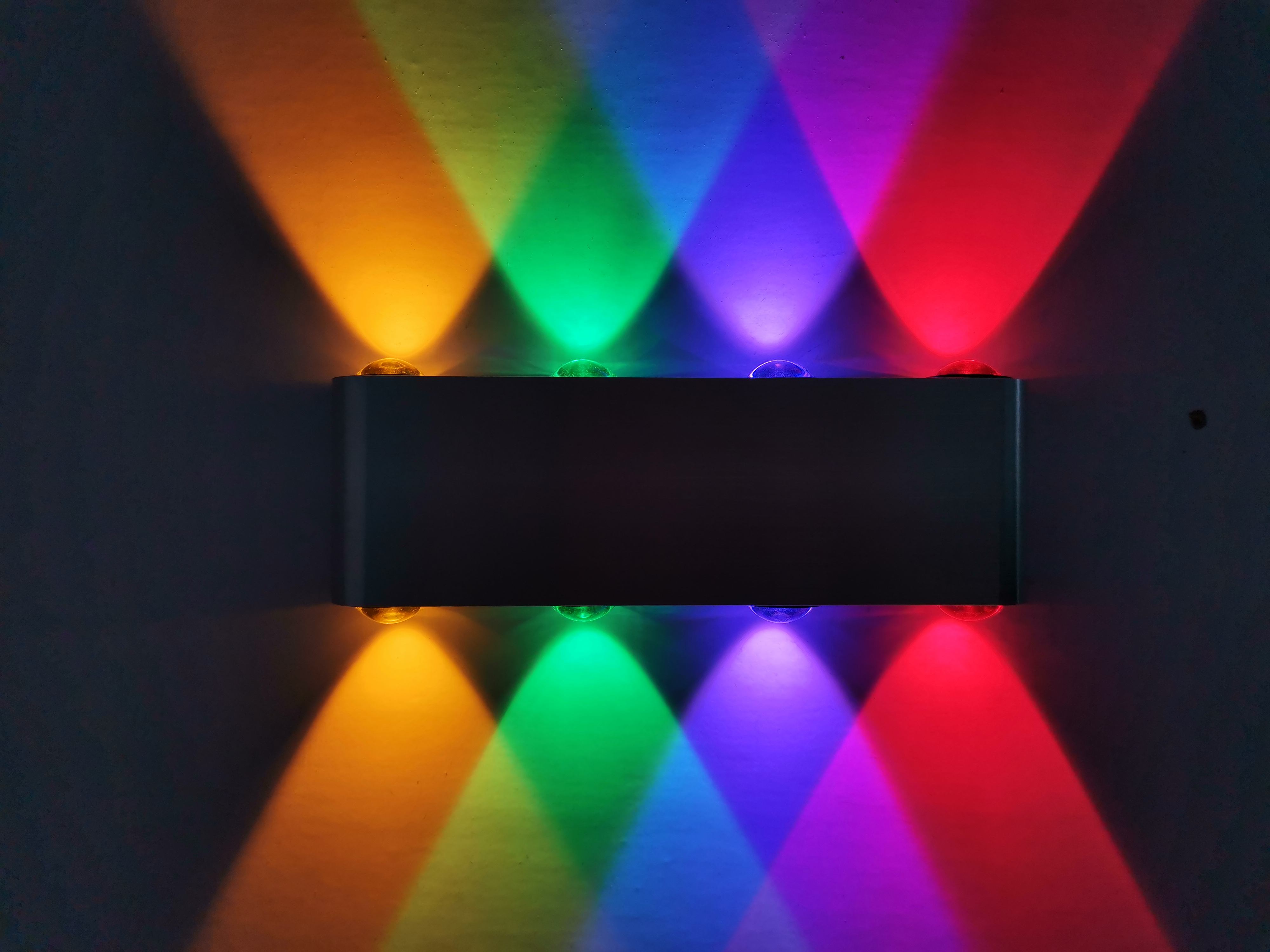 8W Simple Nordice style Luce per interni a risparmio energetico verso l'alto e verso il basso Luce per scale a LED in alluminio con applique a LED per scale