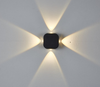 Lampada da parete a LED da esterno 4W su e giù in alluminio Applique da parete da giardino a LED