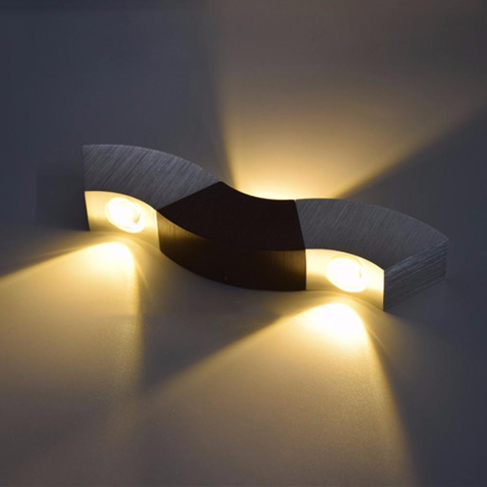 Il prezzo all'ingrosso della fabbrica wall up down illumina gli infissi interni dell'hotel