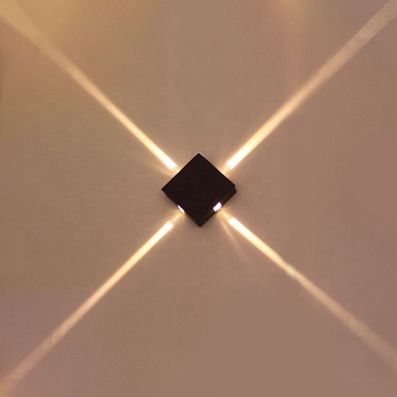 Lampada da parete a LED Lampada da letto accanto a parete Applique per la casa Decorazione per interni Illuminazione Corridoio Applique da parete in alluminio