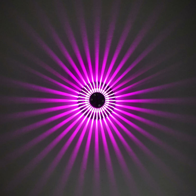 Lampada da parete a led colorata di alta qualità Lampada da parete per interni camera da letto da comodino Prezzo di fabbrica Lampada da parete a led colorata