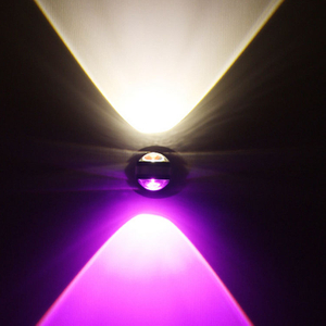 Lampada da parete in cristallo bifacciale per soggiorno con applique di alta qualità nel prezzo di fabbrica all'ingrosso