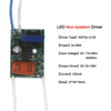 driver principale Driver a scheda nuda Trasformatori di illuminazione LED da incasso parti della lampada da soffitto non isolate Ingresso 220 V lampada di azionamento trasformatore elettronico industriale 220 mA alimentazione interna