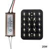 Chip LED 12W 18W 20W 24W 30W 36W 48W Lampadina ad alta potenza Diodi AC85-265V LED Driver impermeabile per luci sepolte Luminary
