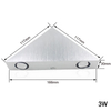 Lampada da parete a LED Rettangolo Comodino Applique da parete Luce per scale Luce per specchio Apparecchio per interni Sconce Decorazione per soggiorno