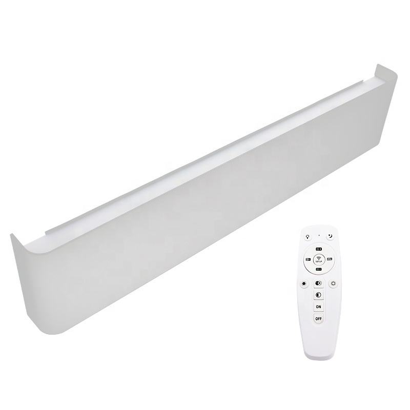 Modem per applique da parete a LED a tre temperature di regolazione dell'oscuramento del controllo wireless 2.4 G Decora il soggiorno dell'appartamento dell'hotel del ristorante 21W