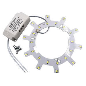 Moderne plafoniere a LED 12-24W Modulo sorgente luminosa da cucina AC220V Soggiorno Illuminazione a soffitto a risparmio energetico Retrofit Board