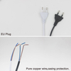 Cavo di linea da 1,8 m 303 On Off Cavo di alimentazione per lampada a LED con interruttore a pulsante Spina europea Commutazione della luce Trasparente